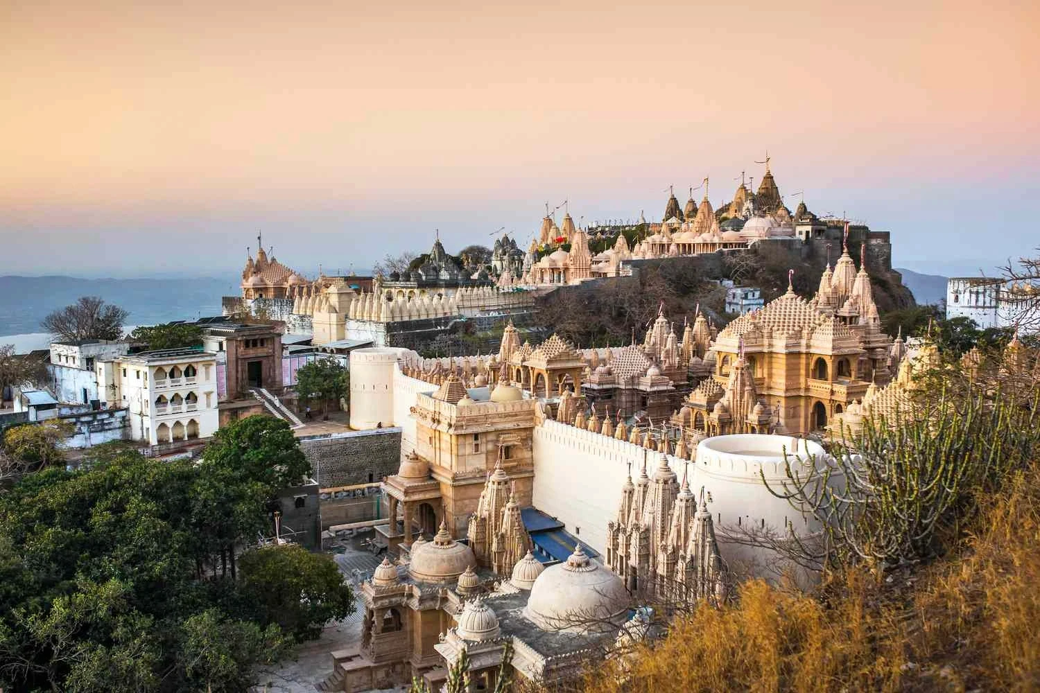 Hilltop Jain temples in Gujarat
