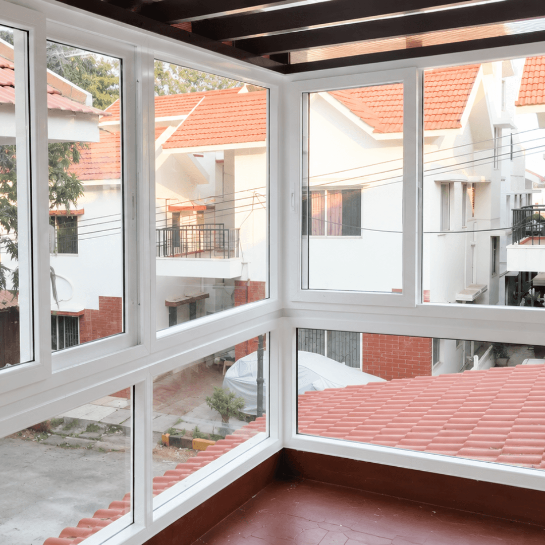 UPVC doors and windows installation Hosur home NVR Interiors