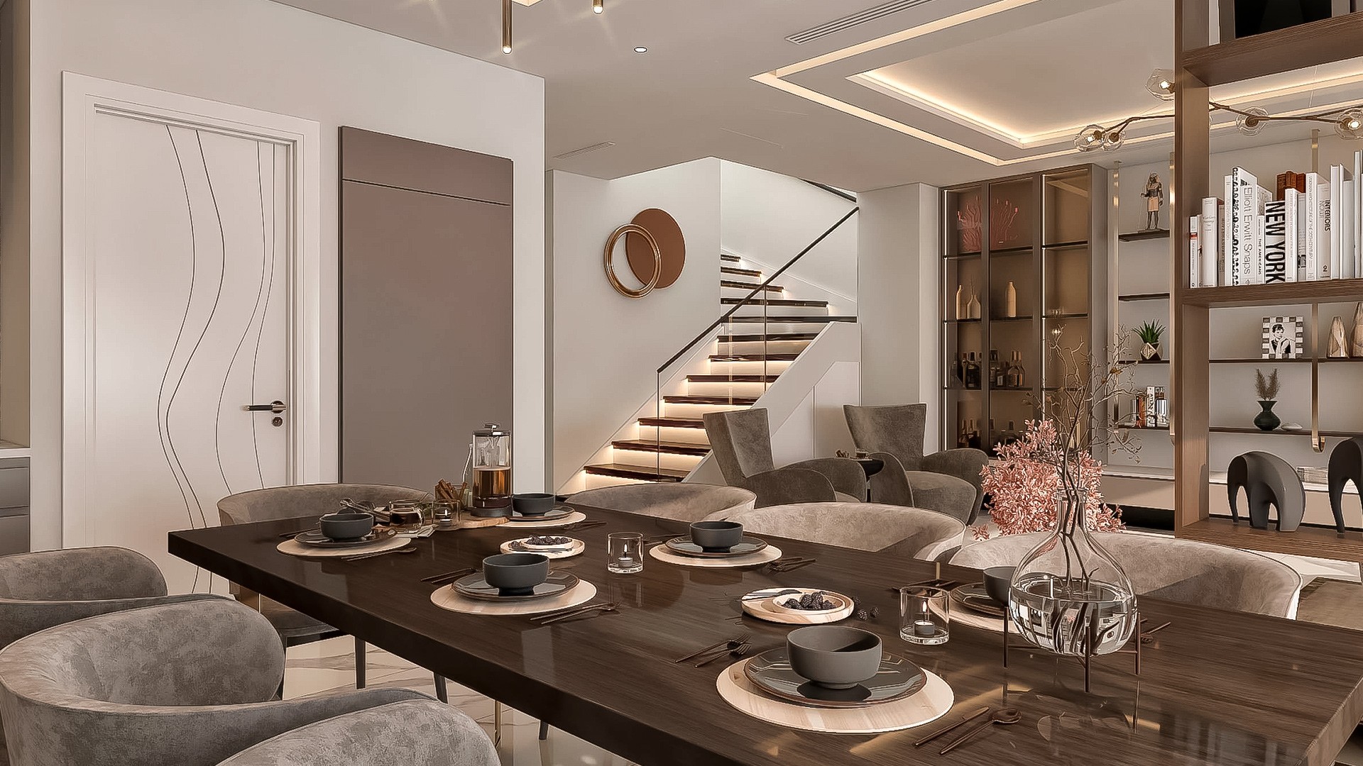 105 Residences Dining Room