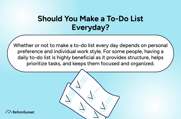 Should You Make a To-Do List Everyday?