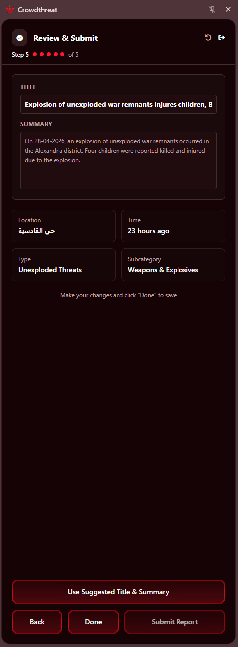 CT Reporter Extension screenshot A