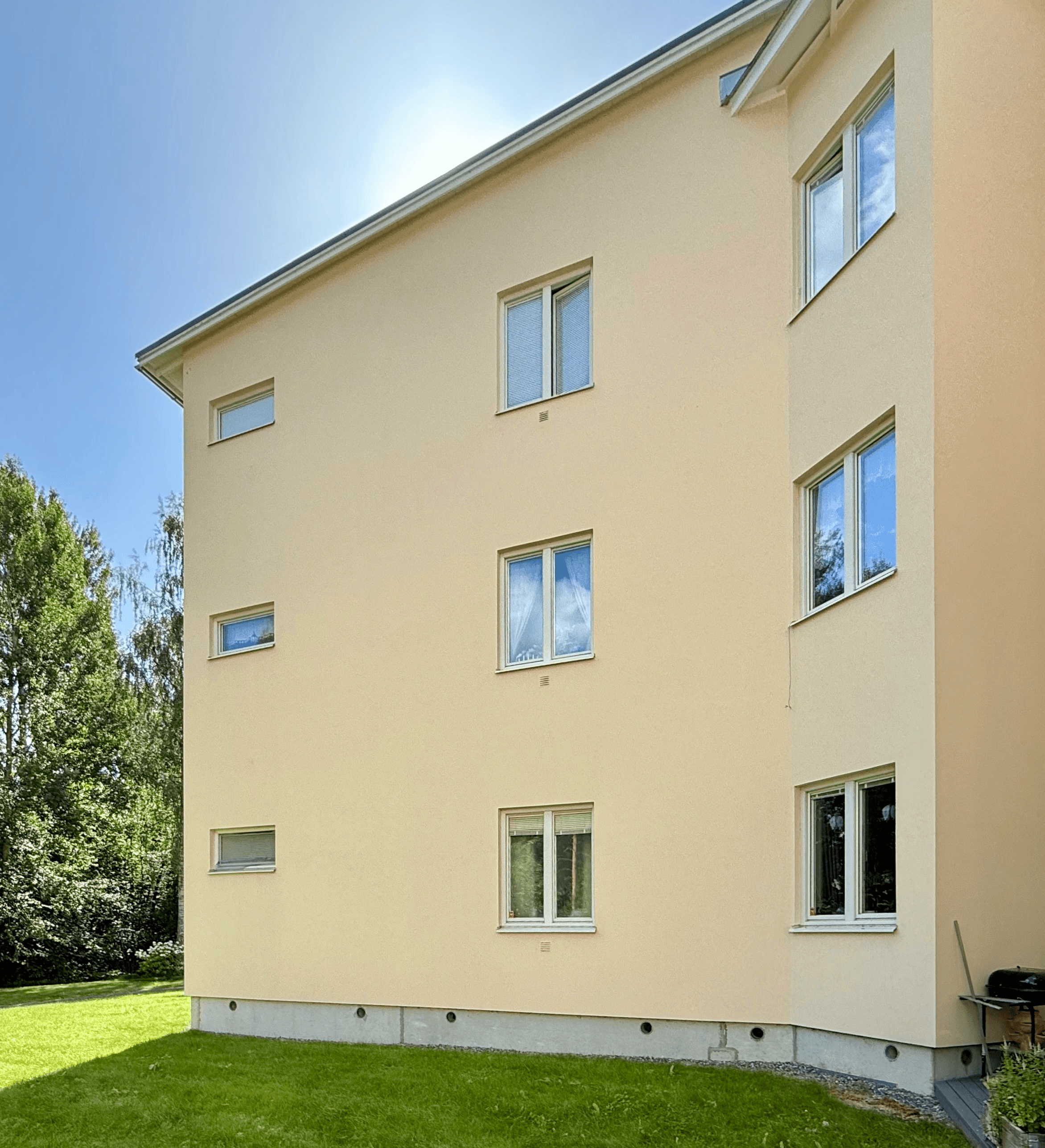 Aquafix, Fasadtvätt i Stockholm, Efterbild