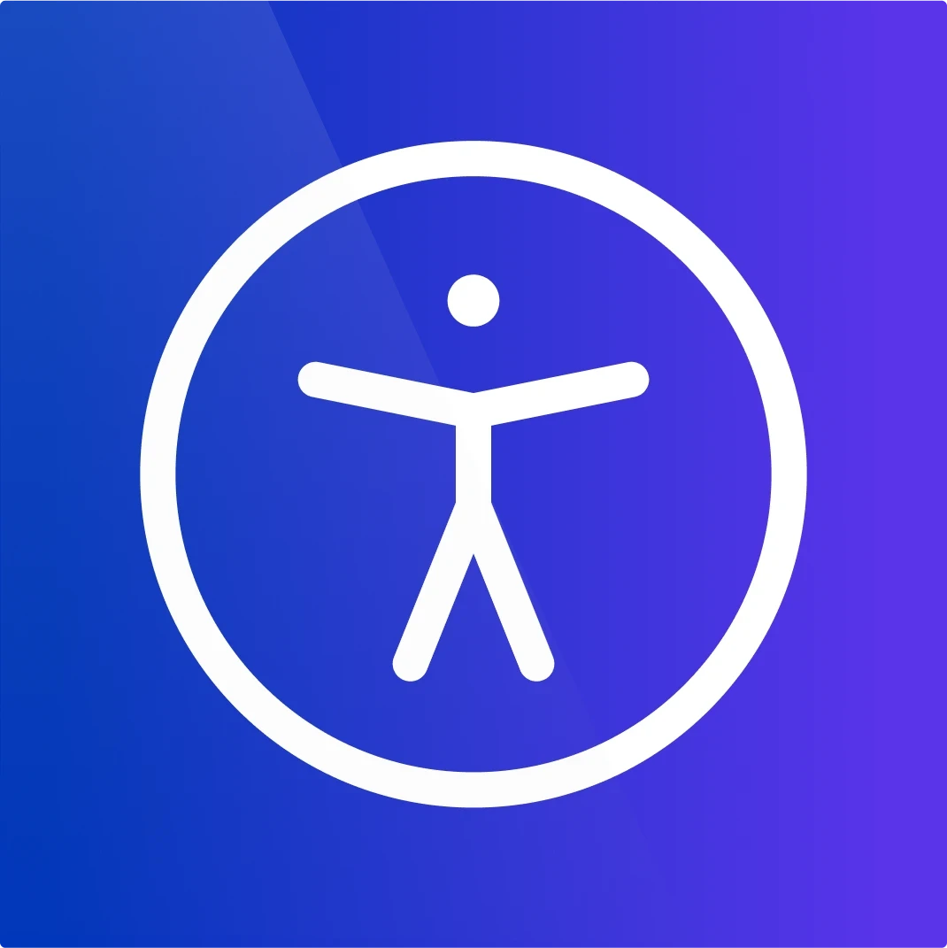 Large accessibility profiles icon