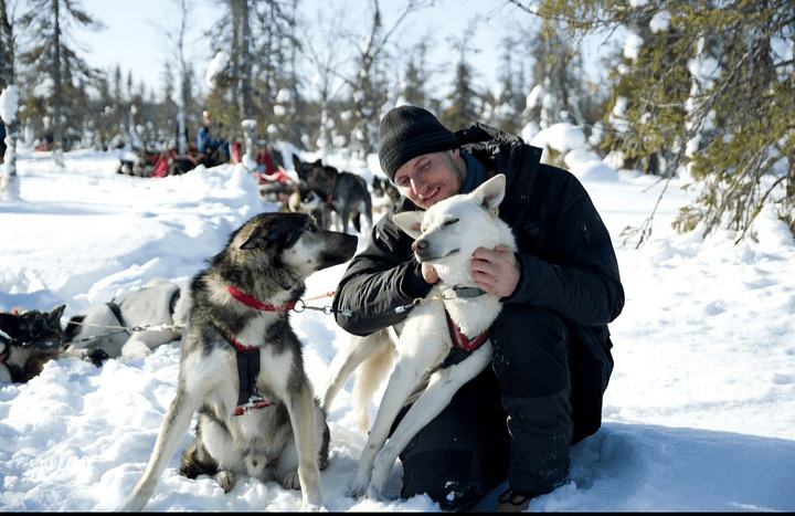 Husky Escapade in the Arctic Lapland