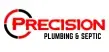 Precision Plumbing & Septic logo for septic tank pumping, repairs, and plumbing services in Canton, GA.