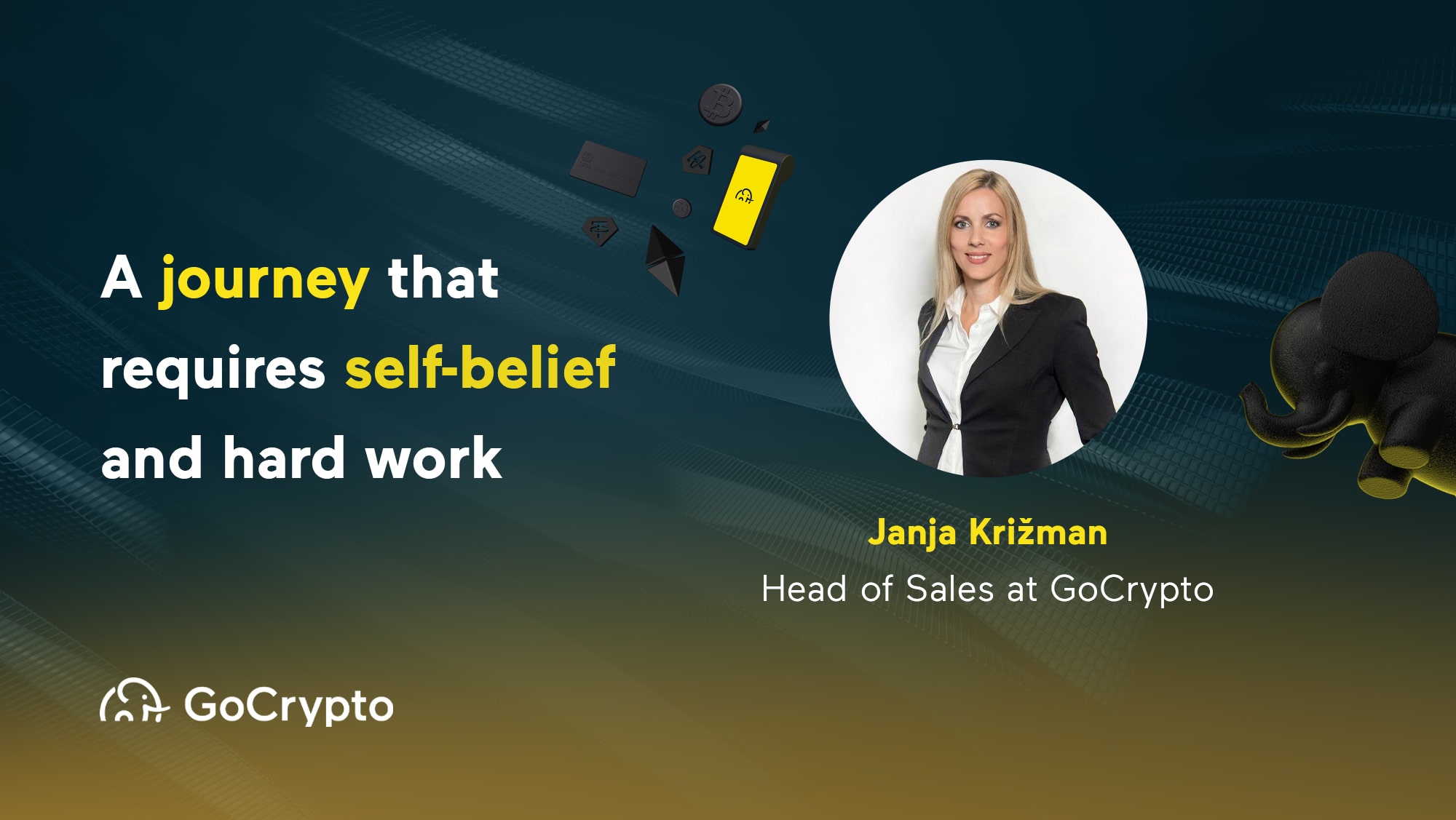 A journey that requires self-belief and hard work