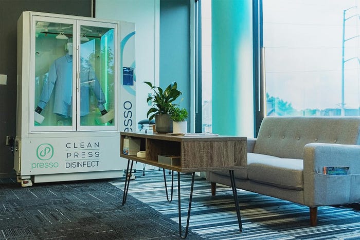 Presso Raises $8M to Help Hotels Make a Comeback with Low Carbon, Robot Garment Care Machines