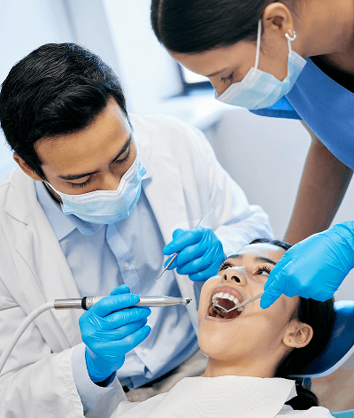 Image of teeth checkup