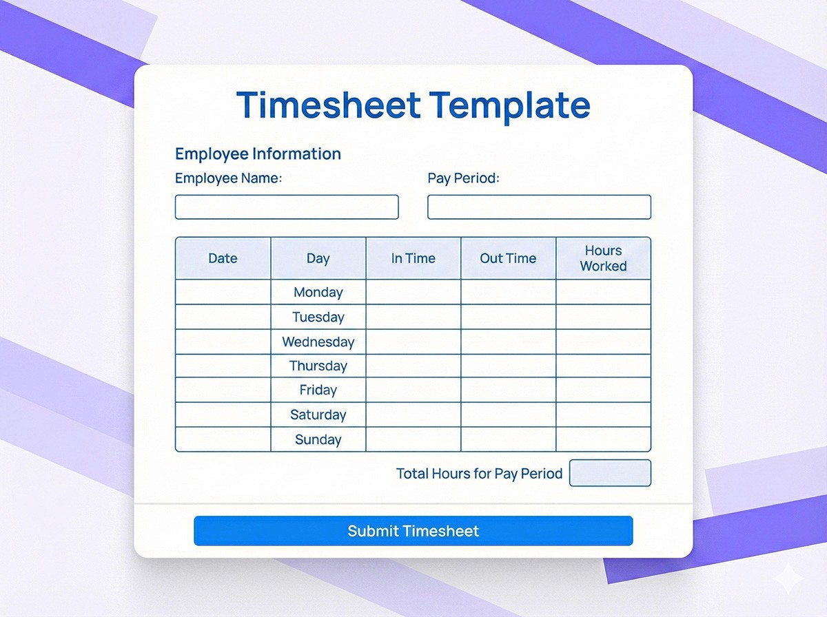 Timesheet Template