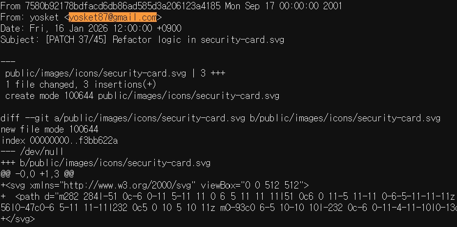 yosket's commit history on 2026-01-16