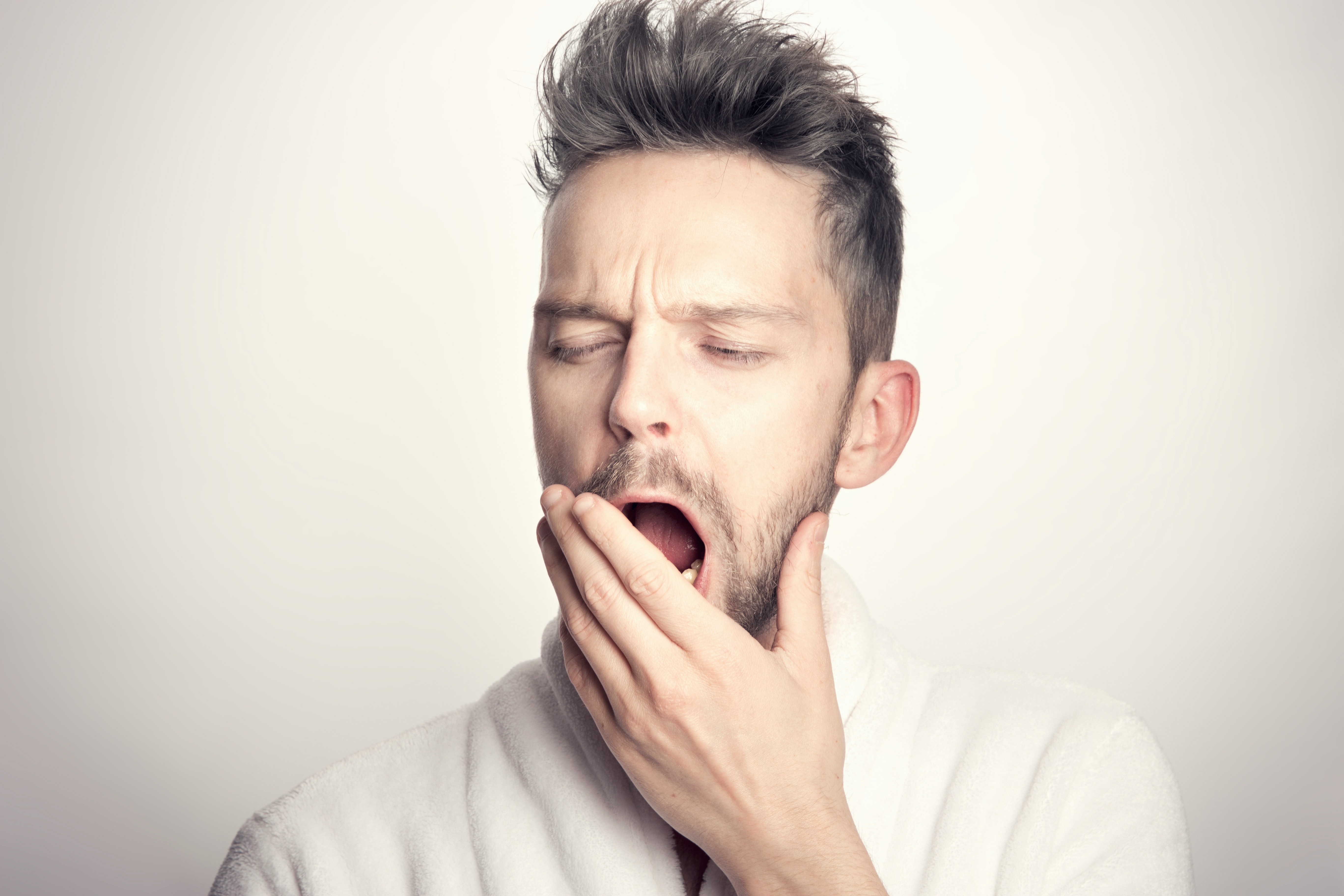 man having bad breath - Does Ozempic Give You Bad Breath