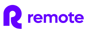 Logo for Remote, an EOR and global payroll provider, with services from €599 per month.