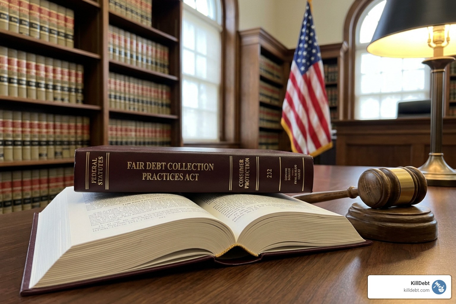 Federal law book representing consumer rights