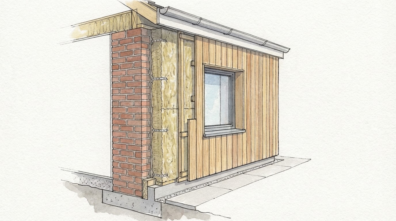 Bardage bois vertical horizontal – IZOLEX