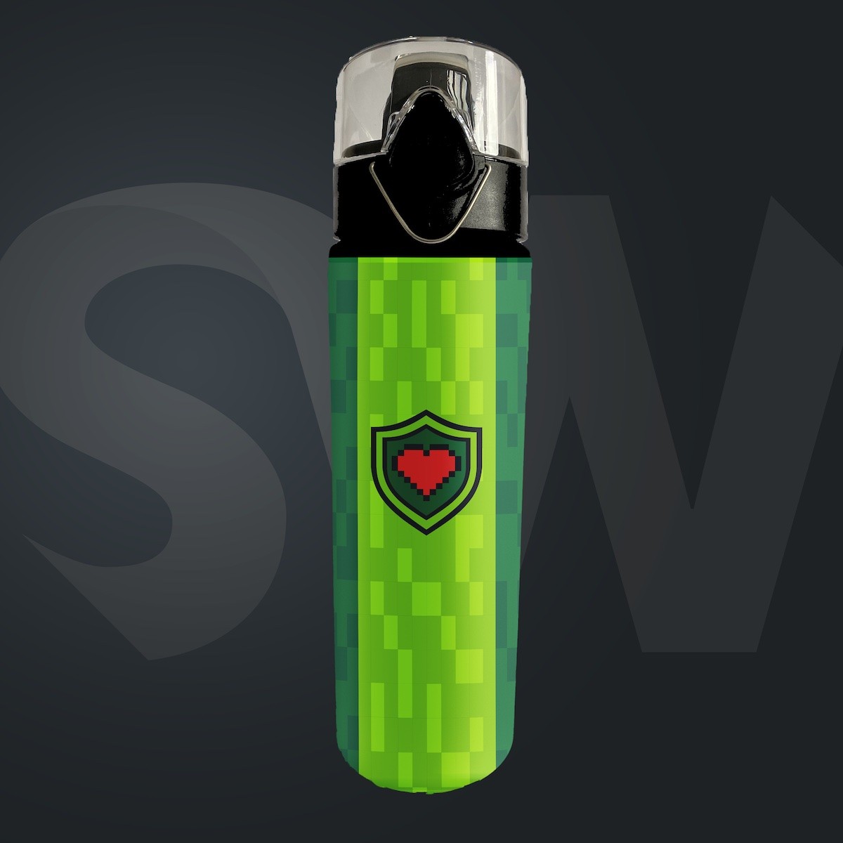 The Great Minecraft Race - 750ml Water Bottle The Great Minecraft Race – 750ml Water Bottle