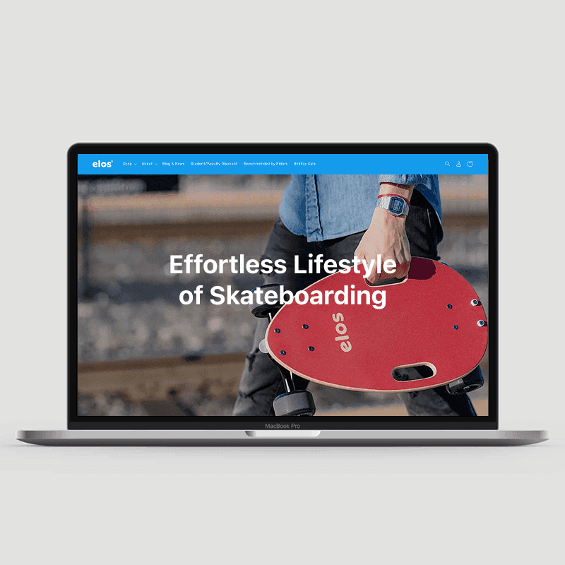 elos 品牌官網截圖
