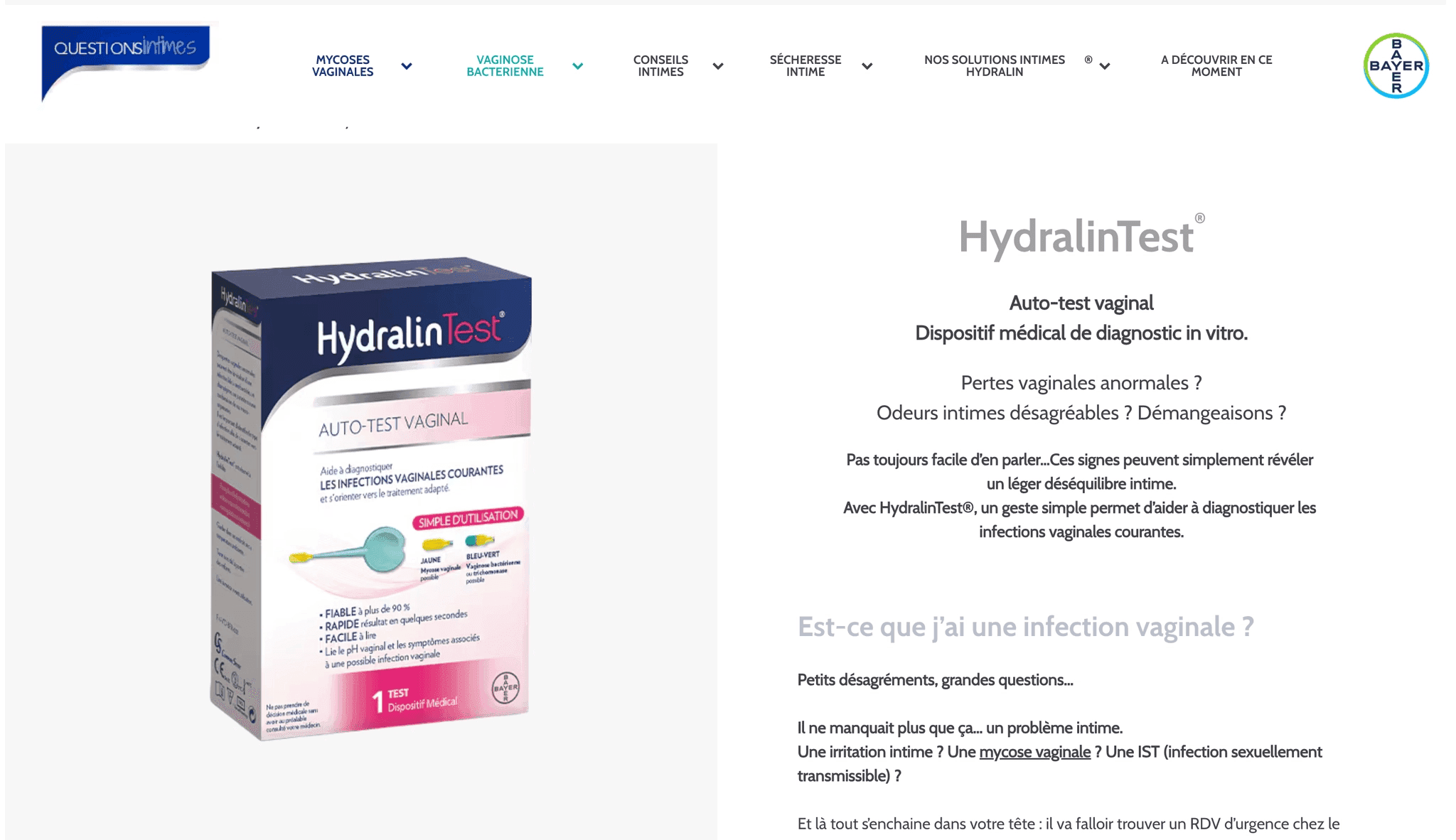 HydralinTest