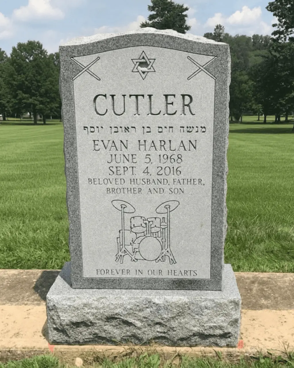 single upright headstones new jersey and pennsylvania