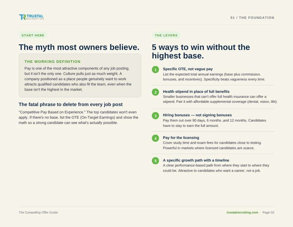 Page 3 of Compelling offer guide