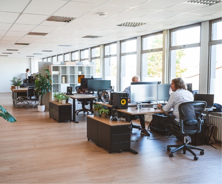 Impressie kantooromgeving Indall