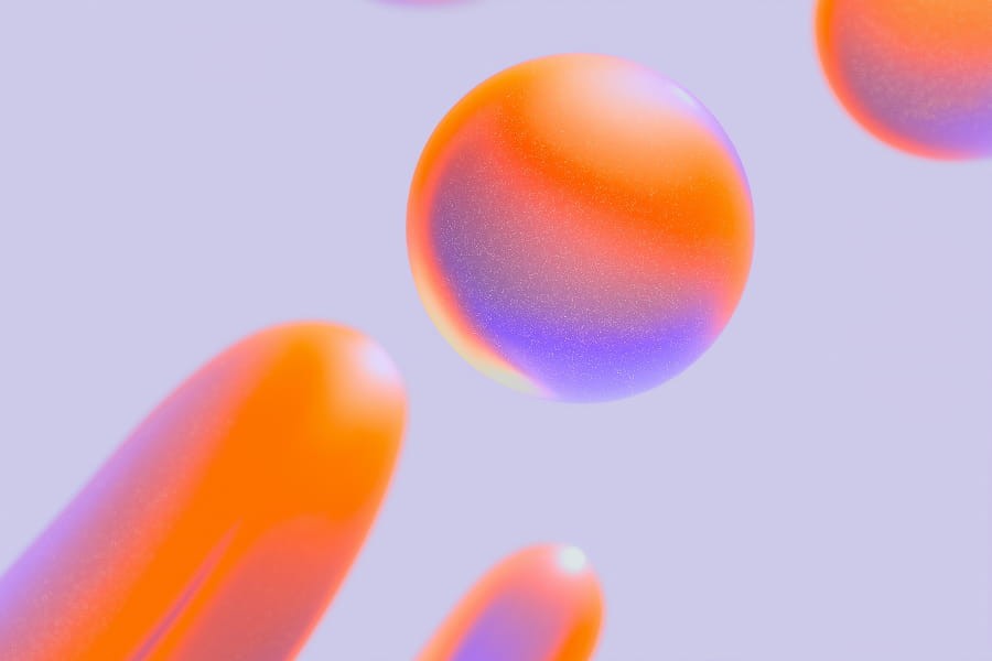 Abstract gradient in Sovendus Colors