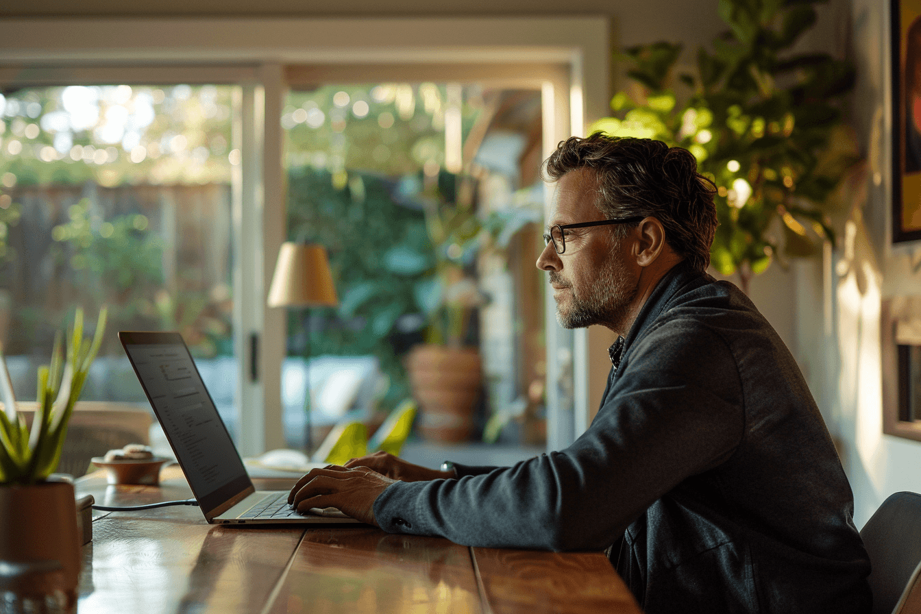 Consumer consider his financing options