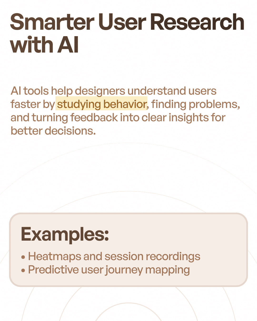 Smarter User Research with AI in brief