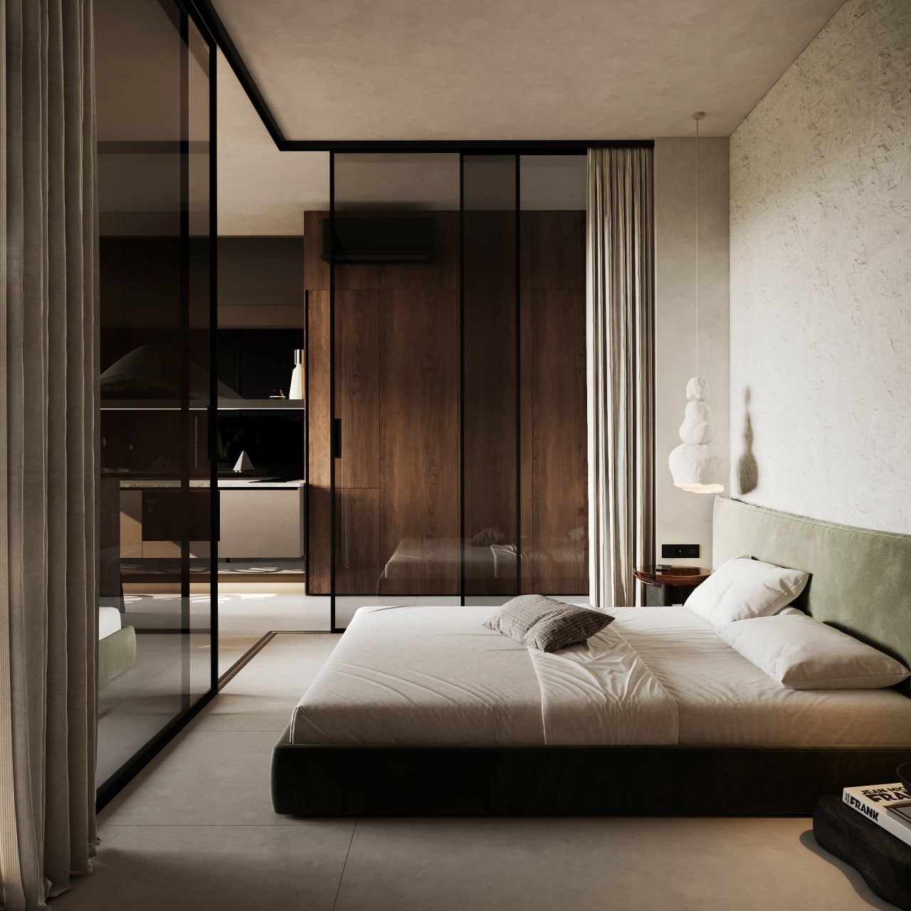 An apartment located on the 2nd floor with a direct tropical forest view in Secret by INSHI complex, Ubud