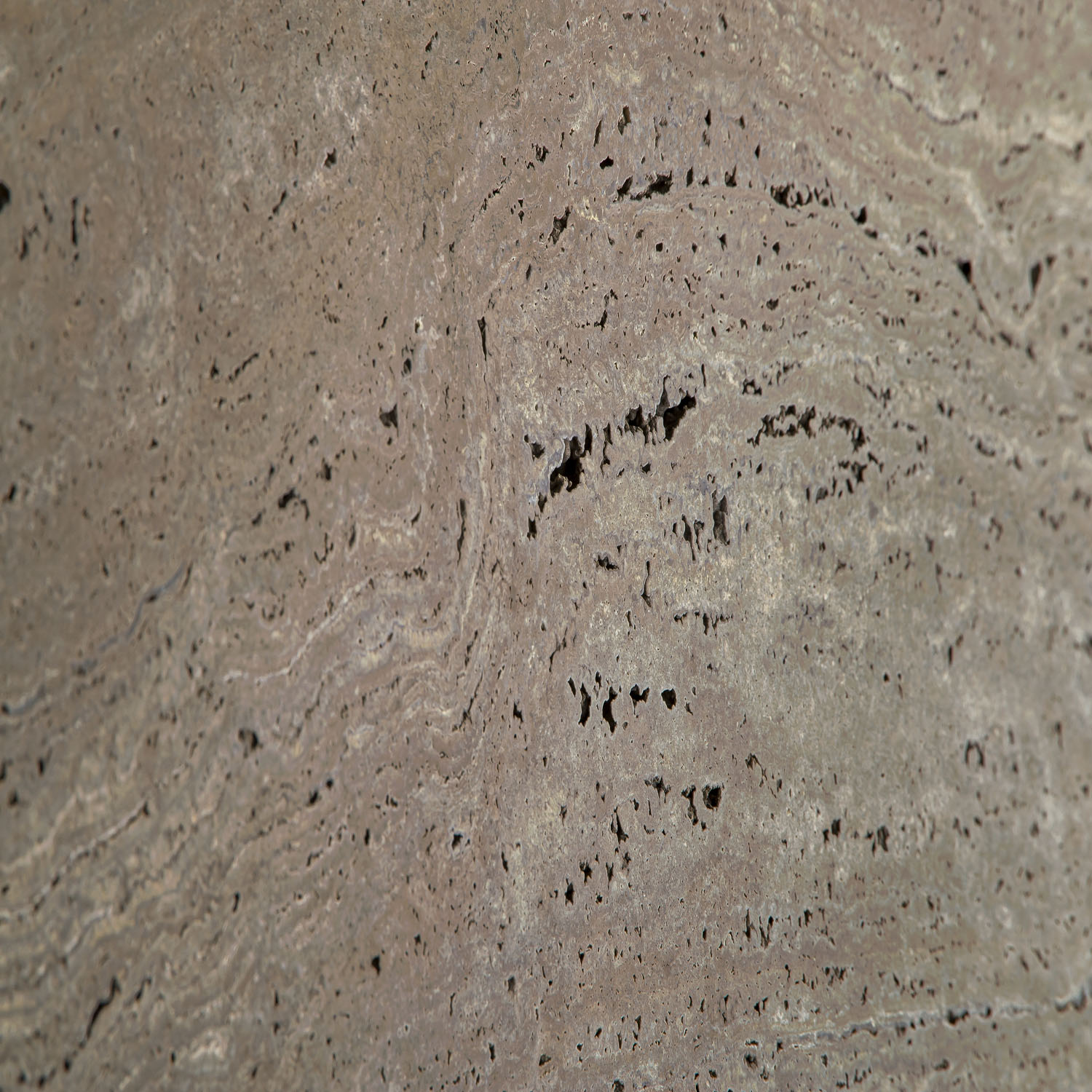 Silver Brown VC Travertine Plate beige brown