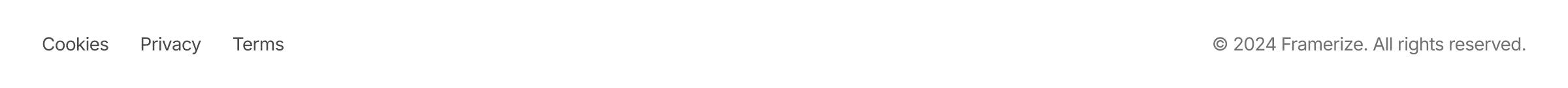 Footer Component / 008