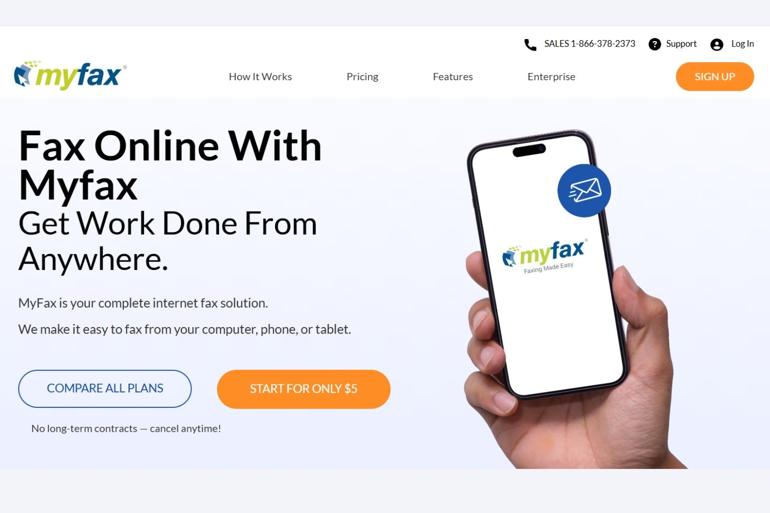 MyFax Website
