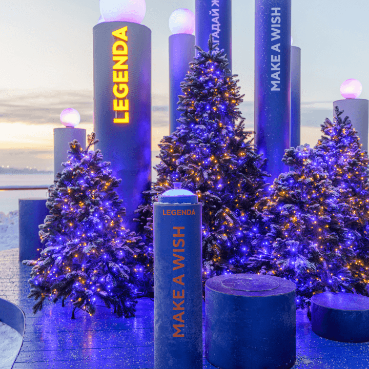 Legenda Candles NY Installation