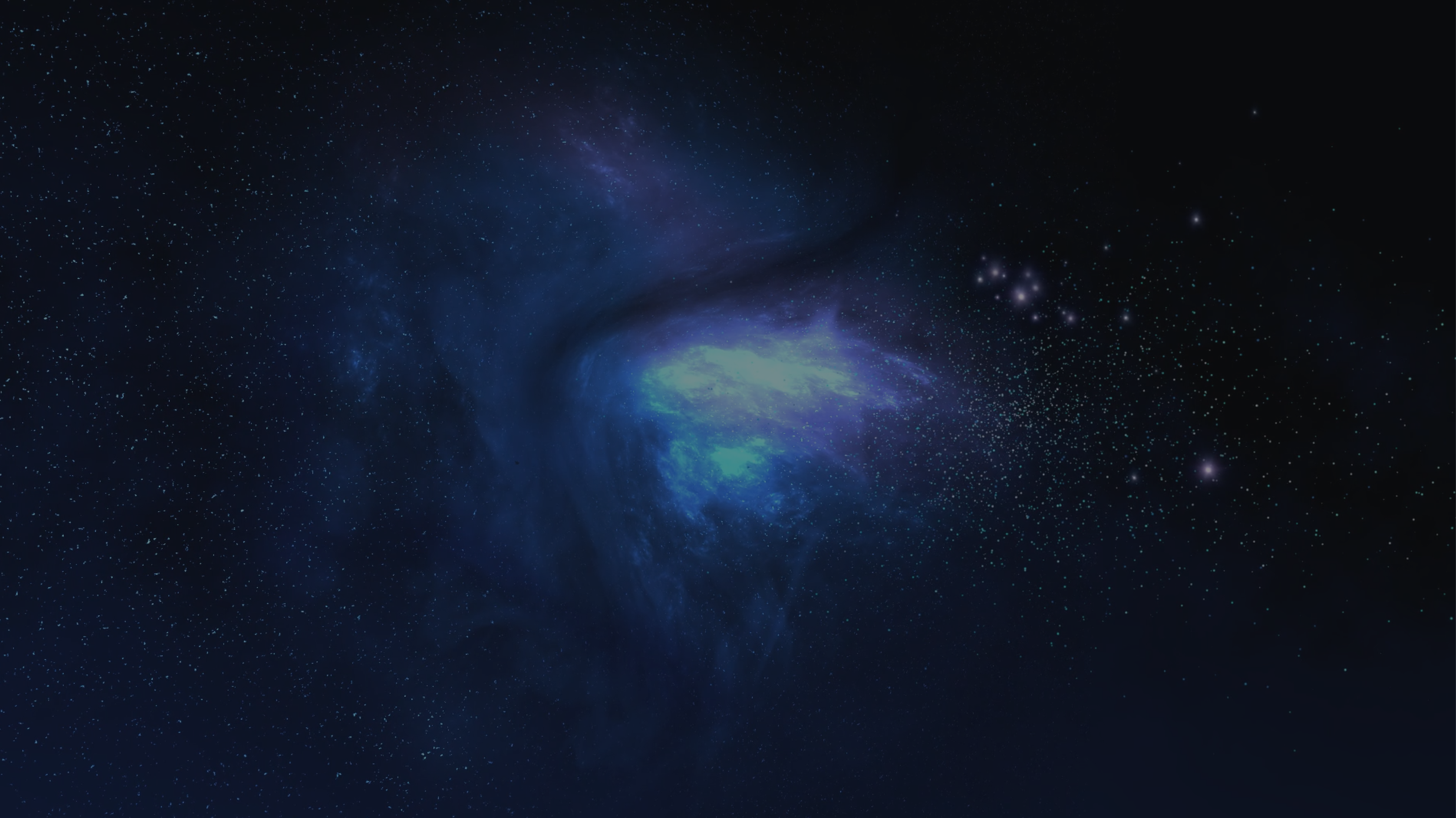 a person eye in dark background