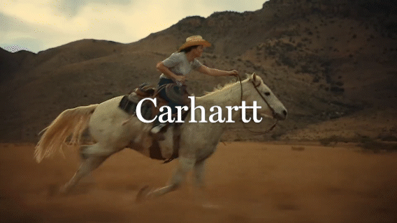 Looping preview of the Carhartt commercial by Inquire