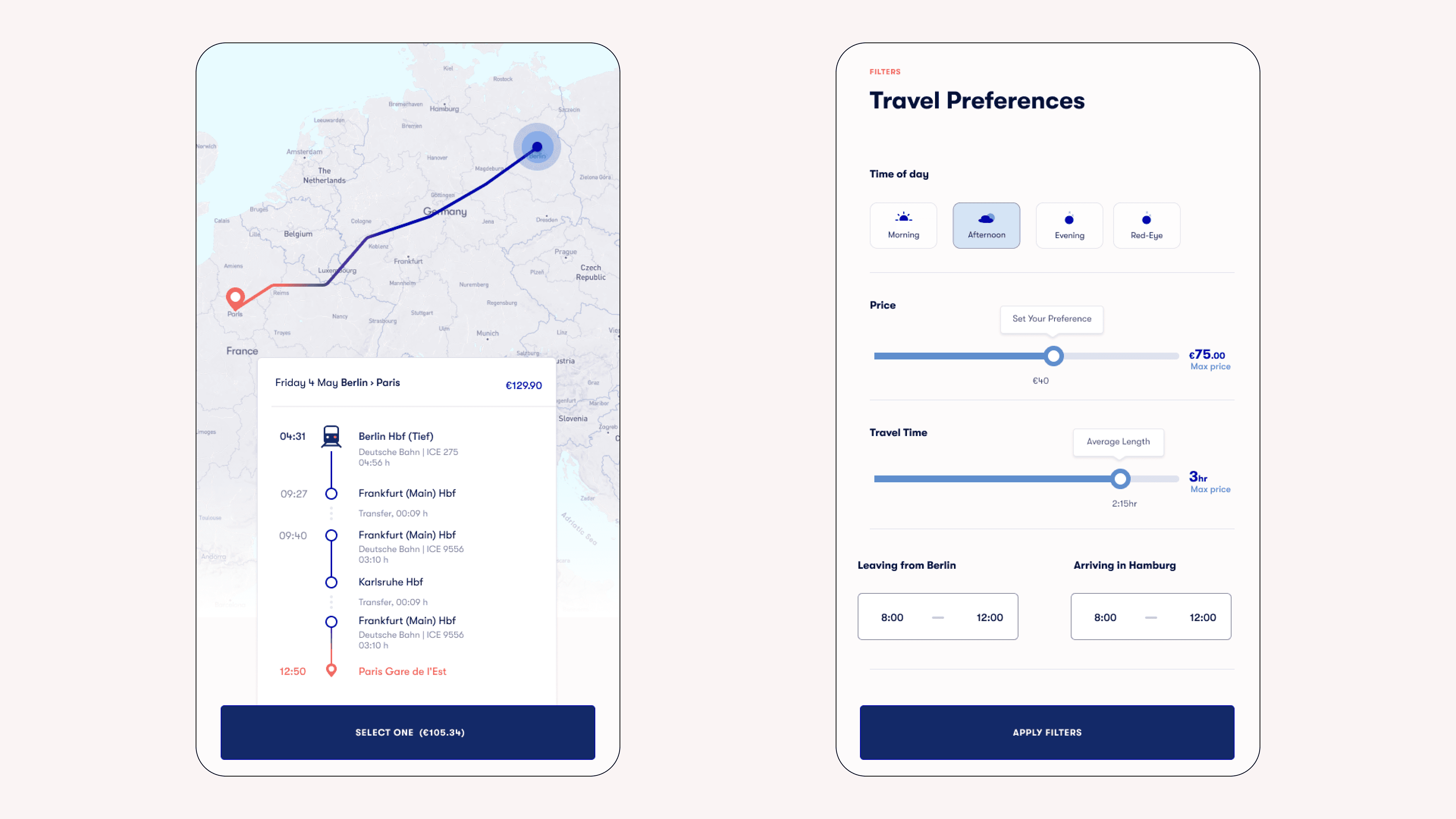 Omio project artifact 6