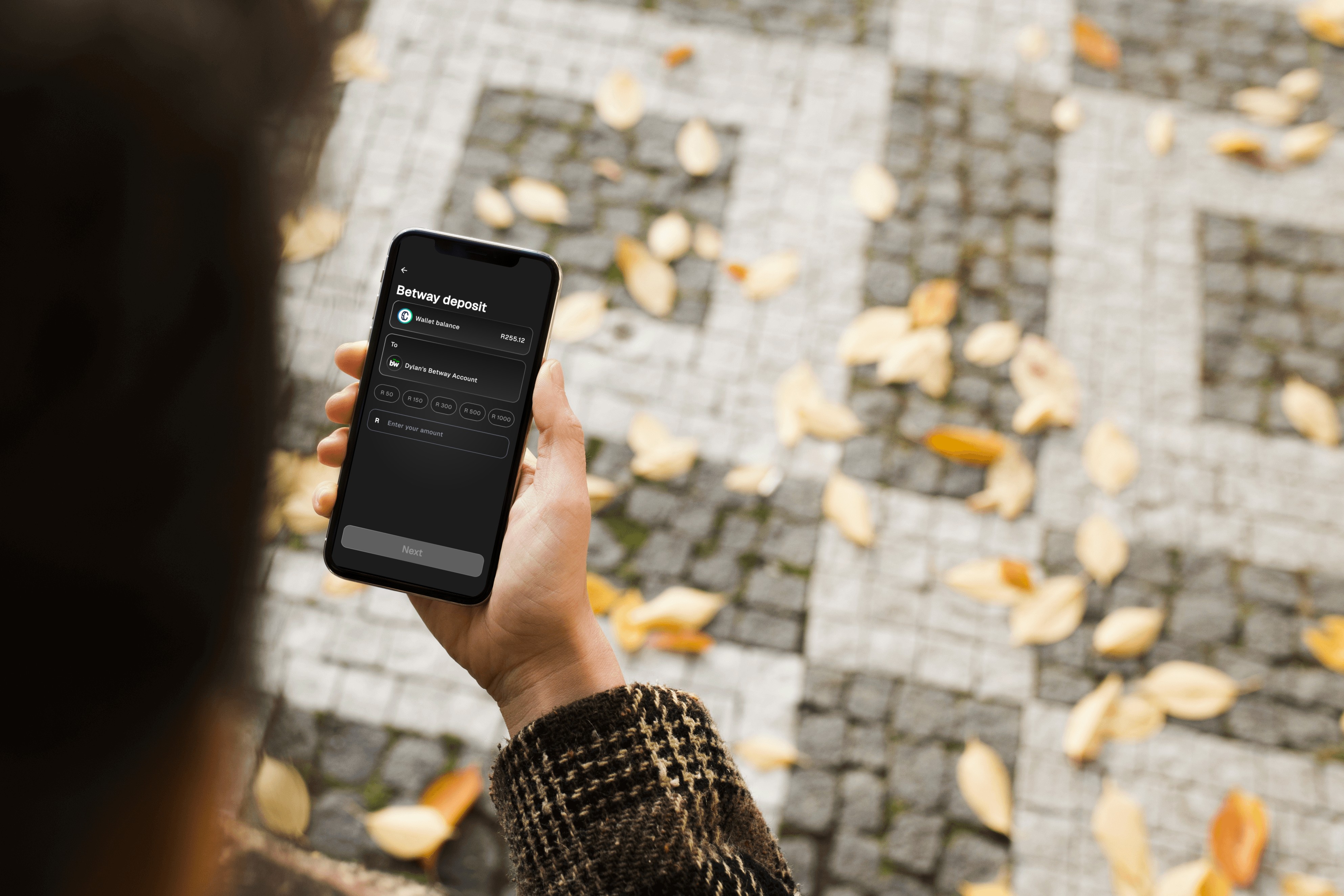 Fast, intuitive deposits — wherever you are