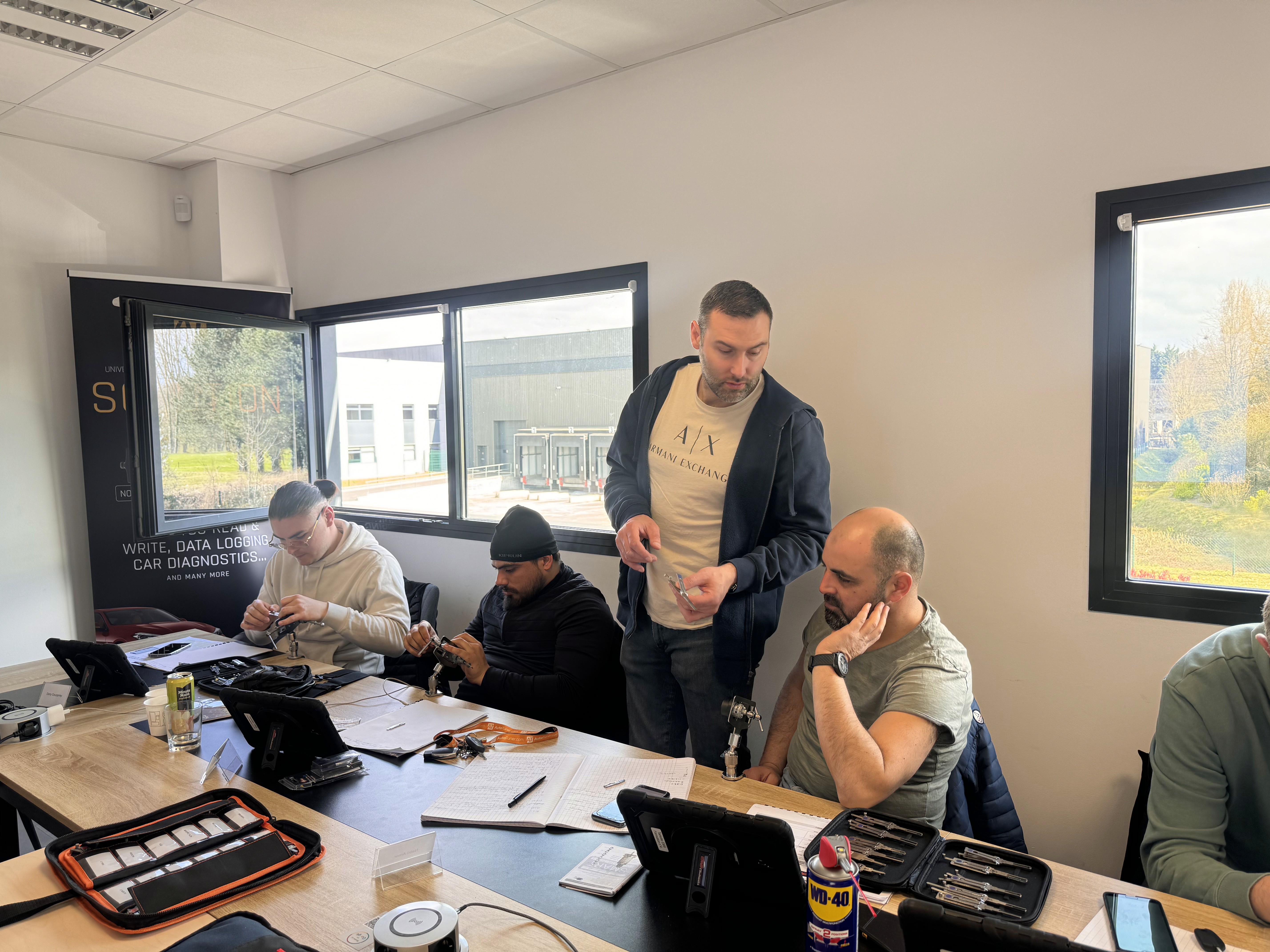 A man standing with Sufboard