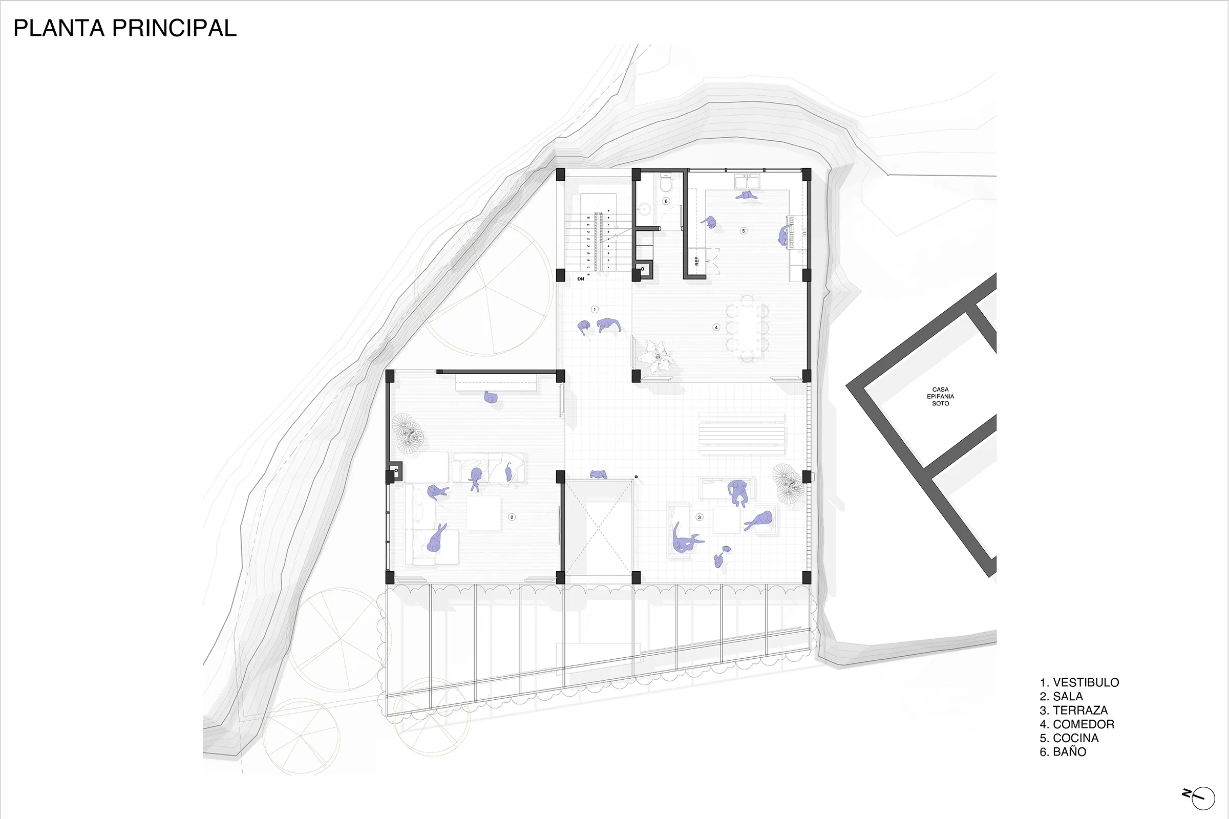 Casa "Nuestro Nido" Drawing 02