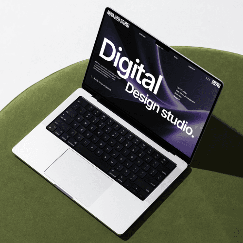 Website mockup