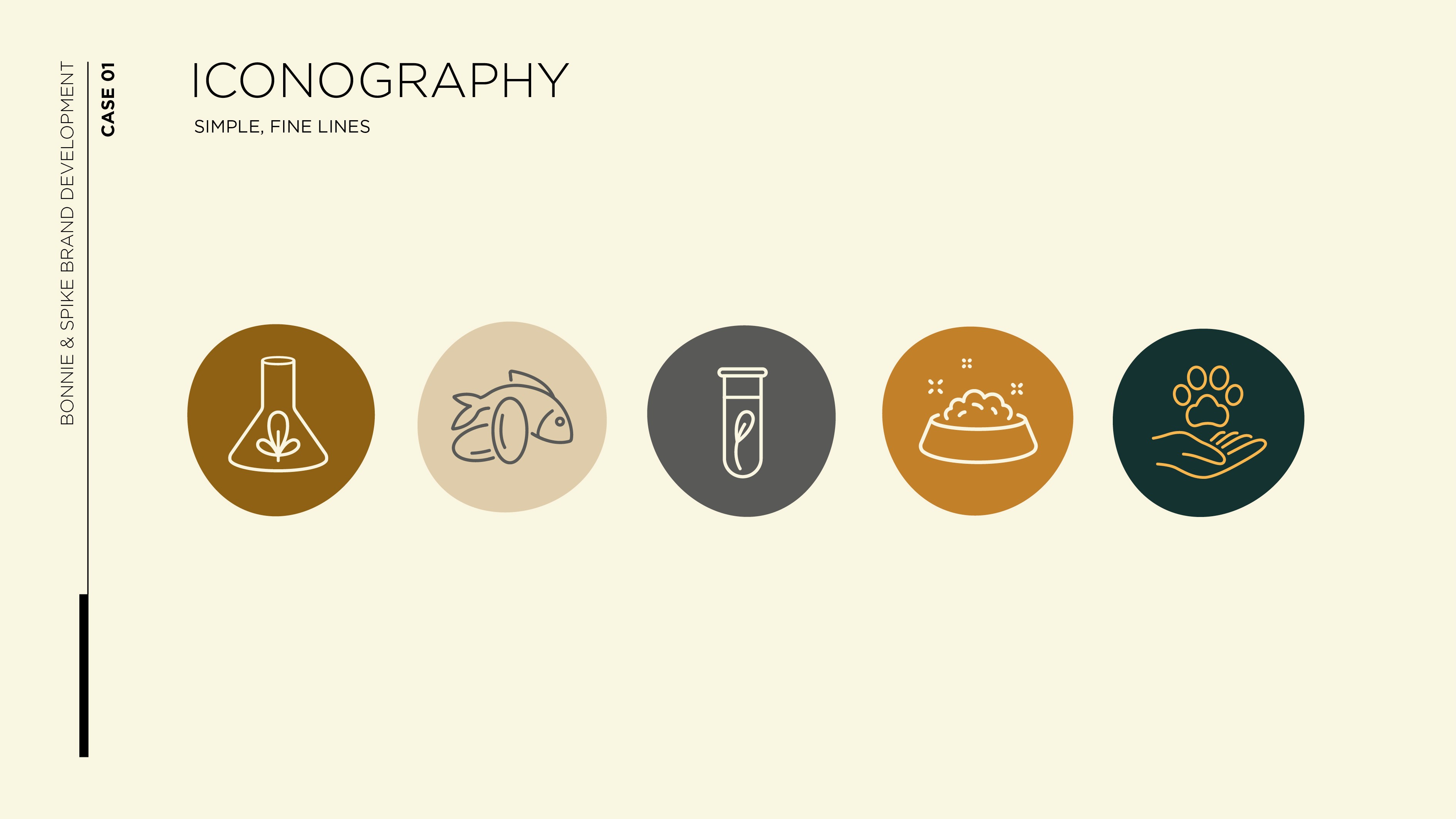 Icon Set für Bonnie & Spike – klare, reduzierte Icons im Stil des Corporate Designs