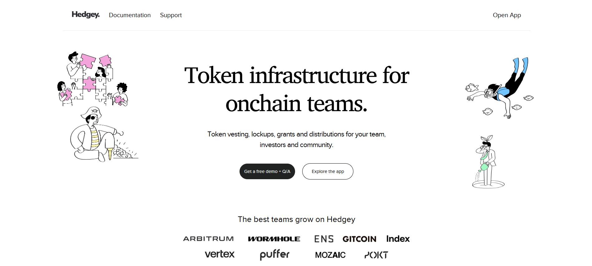 Streamflow vs Hedgey