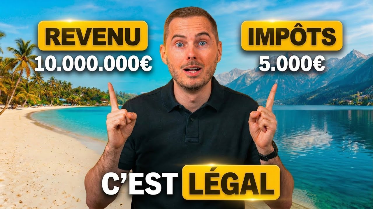 Video Youtube Oseille TV : Ces pays où les riches paient moins d'impôts que vous !