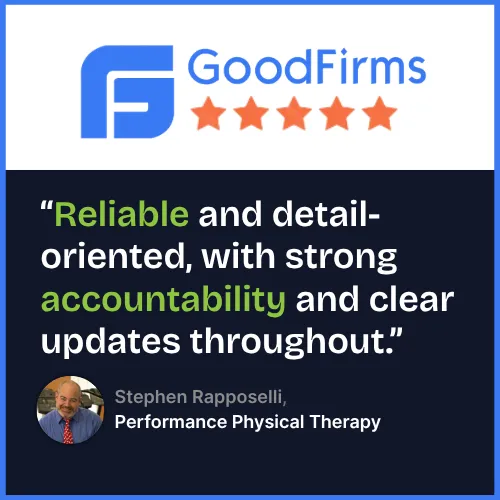 Five-star GoodFirms review 