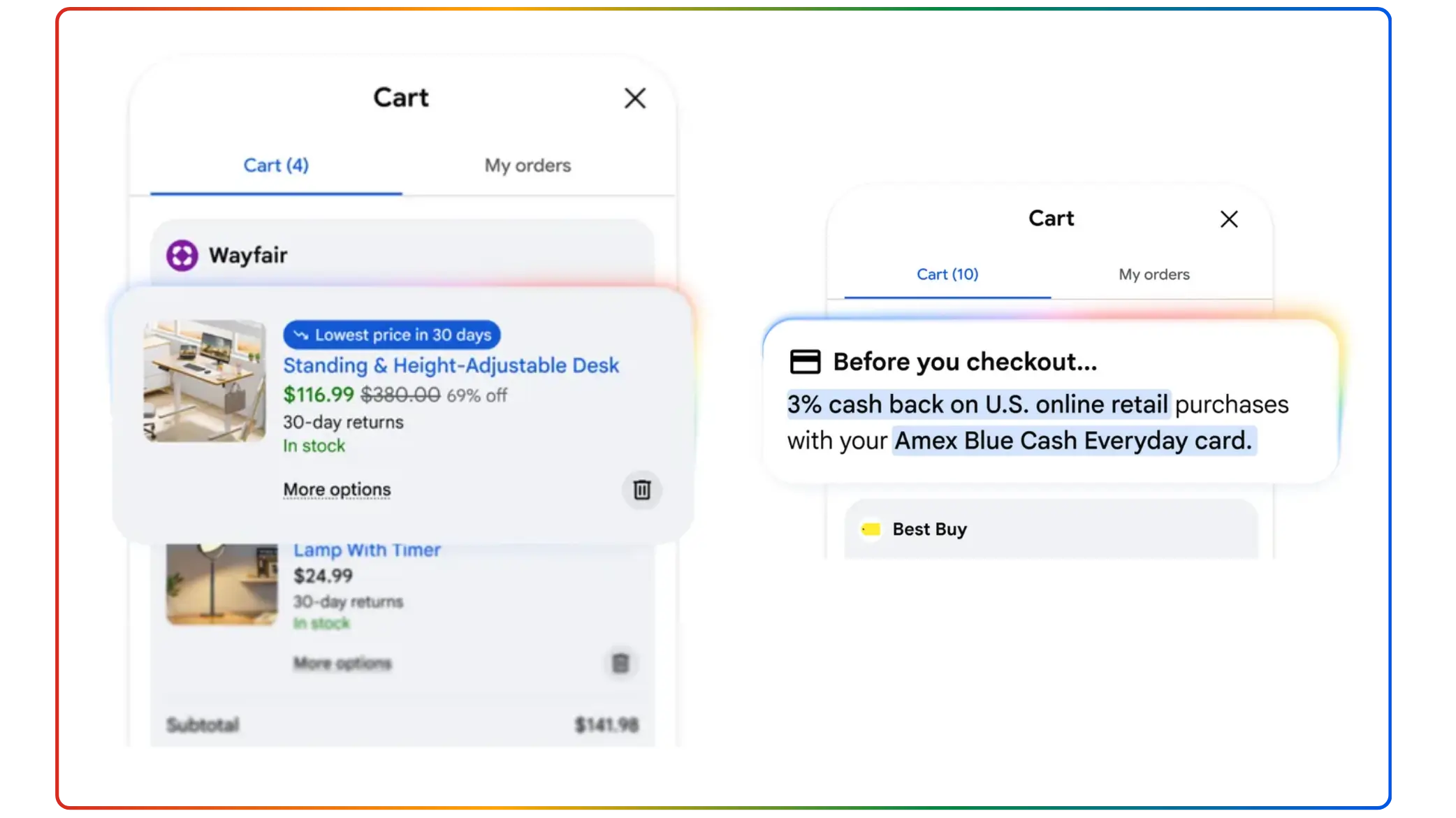 Google’s Universal Cart