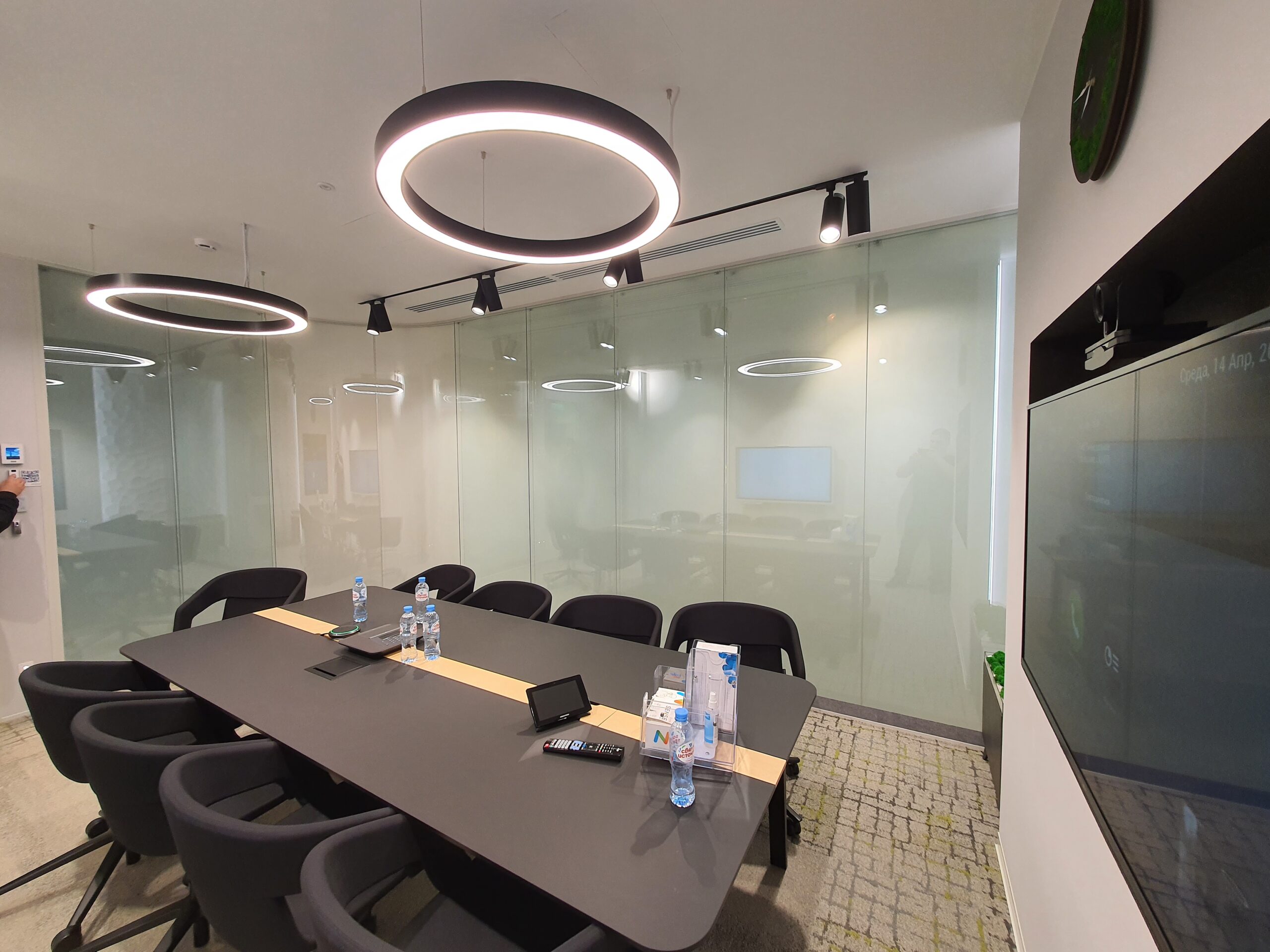 Specialty glass with custom fabrication features