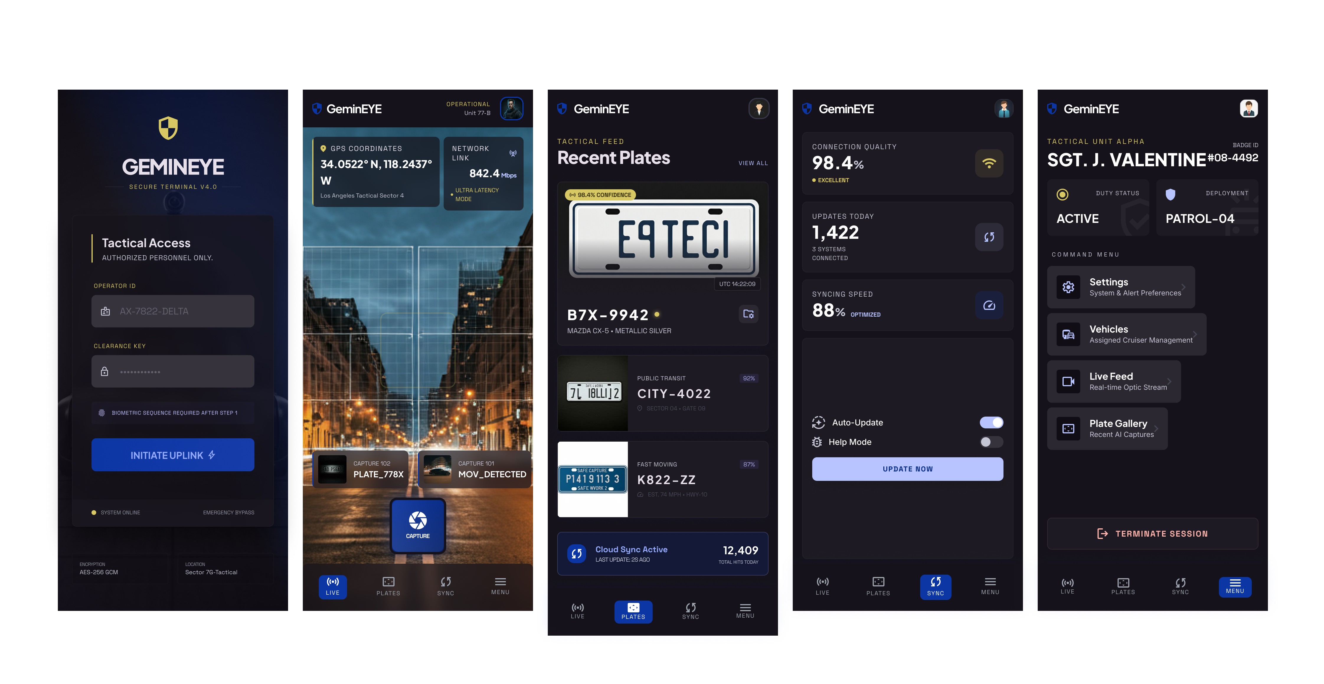 Laptop showing Bloomy UI