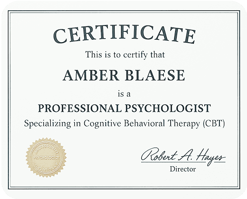 Psychologist Certificate
