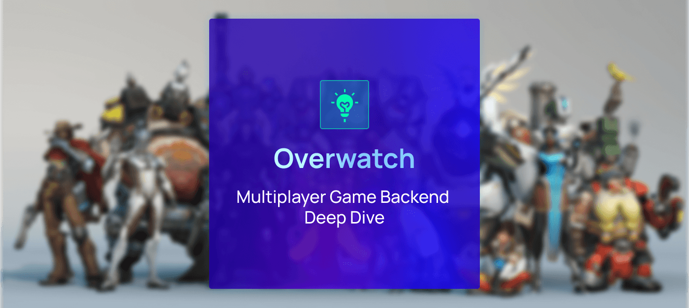 Deep dive of Overwatch's (2016) multiplayer game design and netcode architecture by Tim Ford.