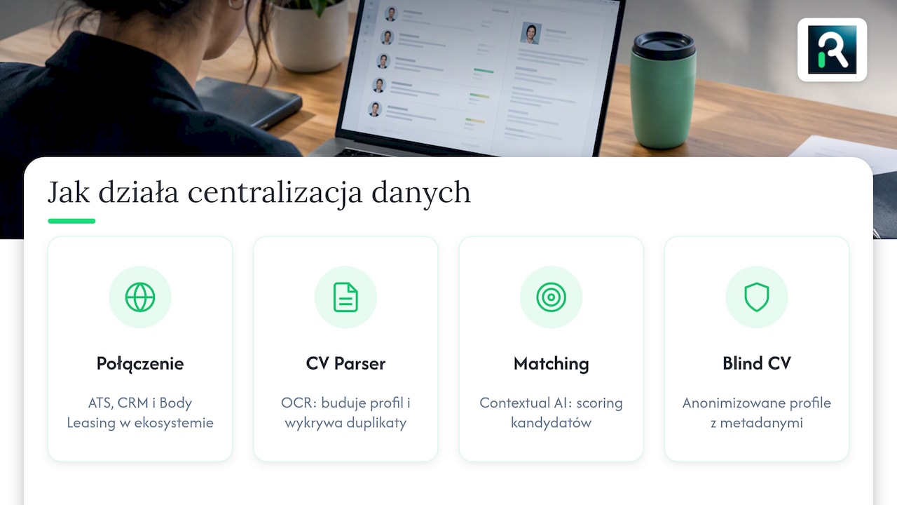 Moduły Recruitify wspomagające centralną bazę kandydatów