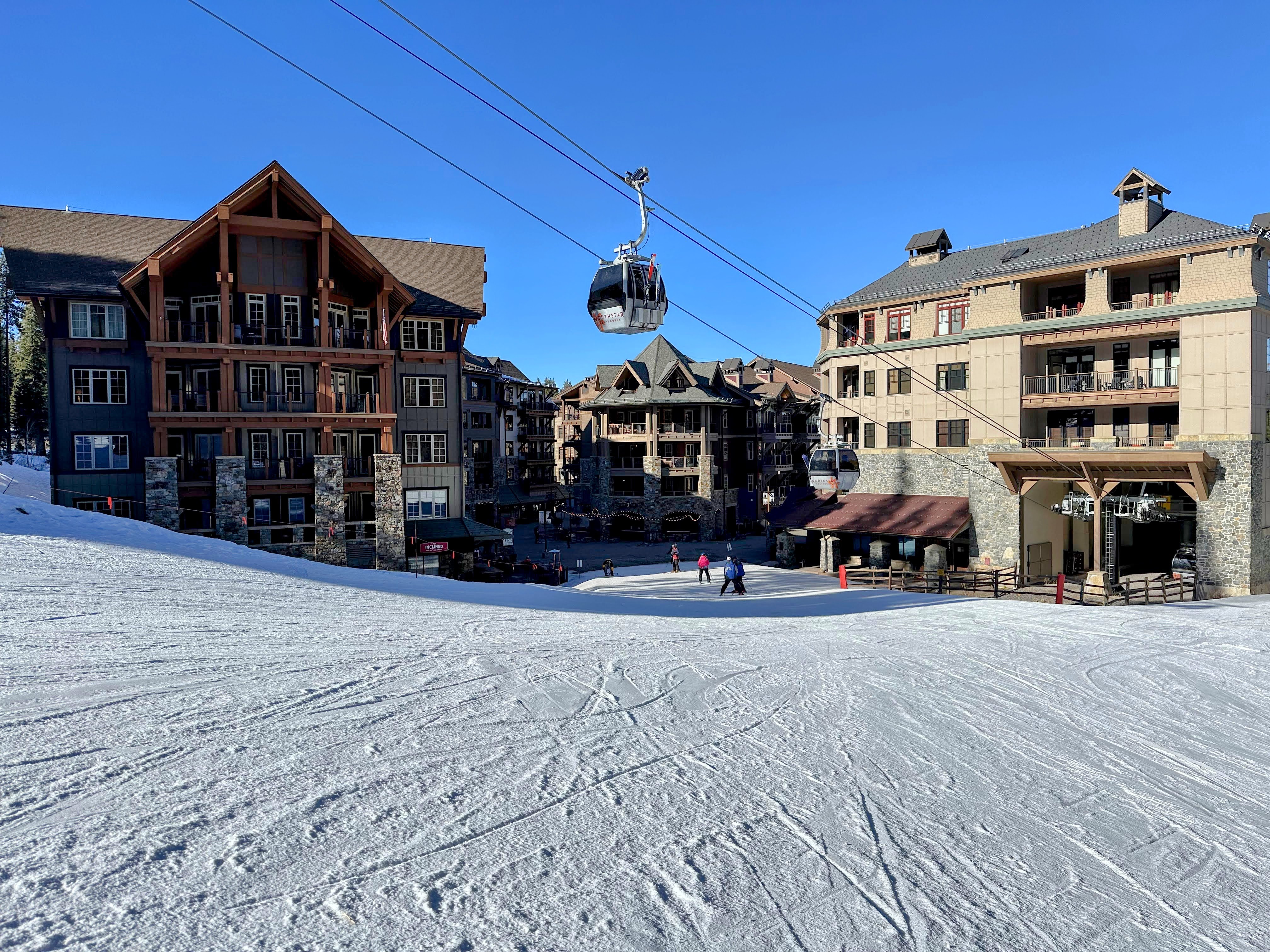 Northstar California ski resort village